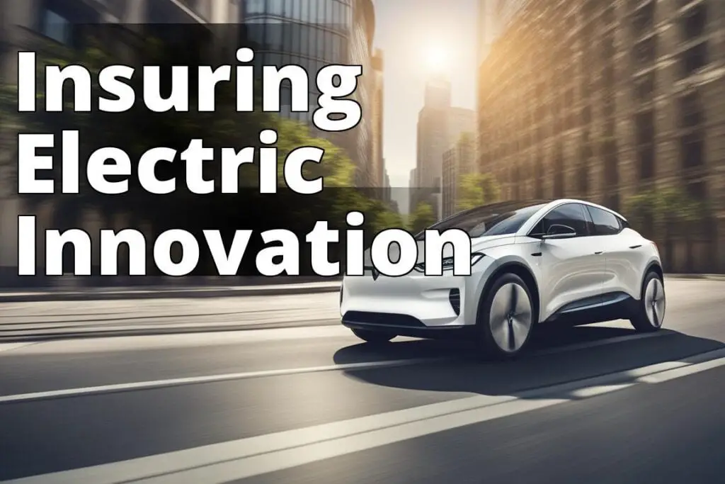 An image of a modern electric car driving on a city road with a blurred background to symbolize the