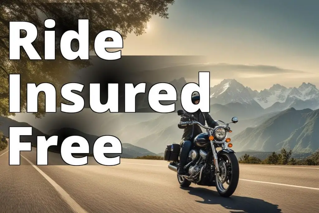 An image of a person riding a motorcycle on a scenic road with mountains in the background.